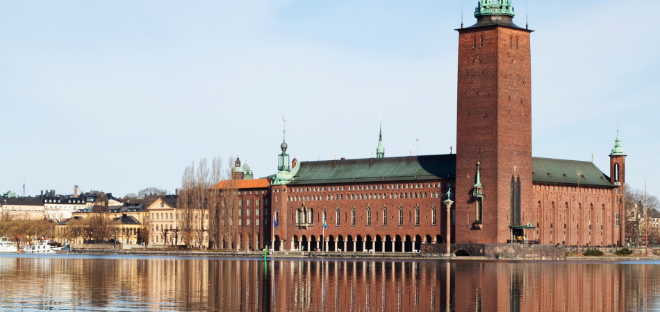 斯德哥尔摩市政厅图片来源:Anna Andersson imagebank.sweden.se